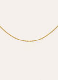 Collar Celestia Acero Baño Oro