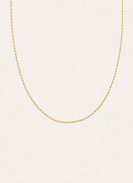 Collar Fine Chic Acero Baño Oro