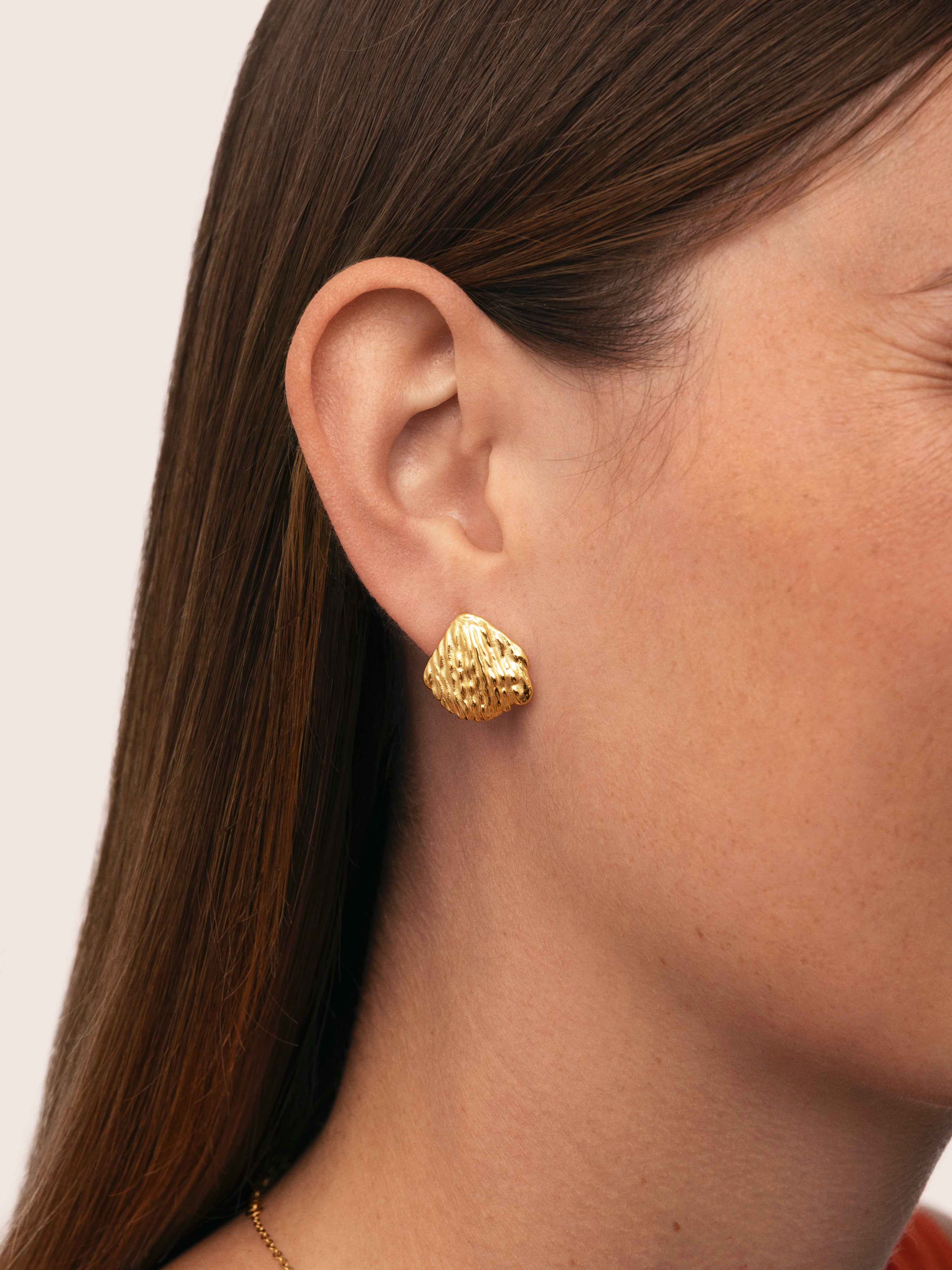 Pendientes Maris Acero Baño Oro