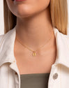 Colar Personalizado Mini Medallion Banhado a Ouro