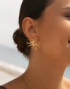 Pendientes Sole Mio Baño Oro