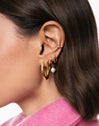 Pendientes Aro Colors Baño Oro