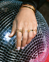 Trinity Ring Edelstahl mit 18kt Goldbeschichtung - vista 6