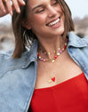 Collar Passion Acero Baño Oro