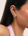 XS Bubbles Gold Single Earring 