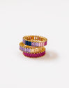 Anel Sia Berries com banho de ouro