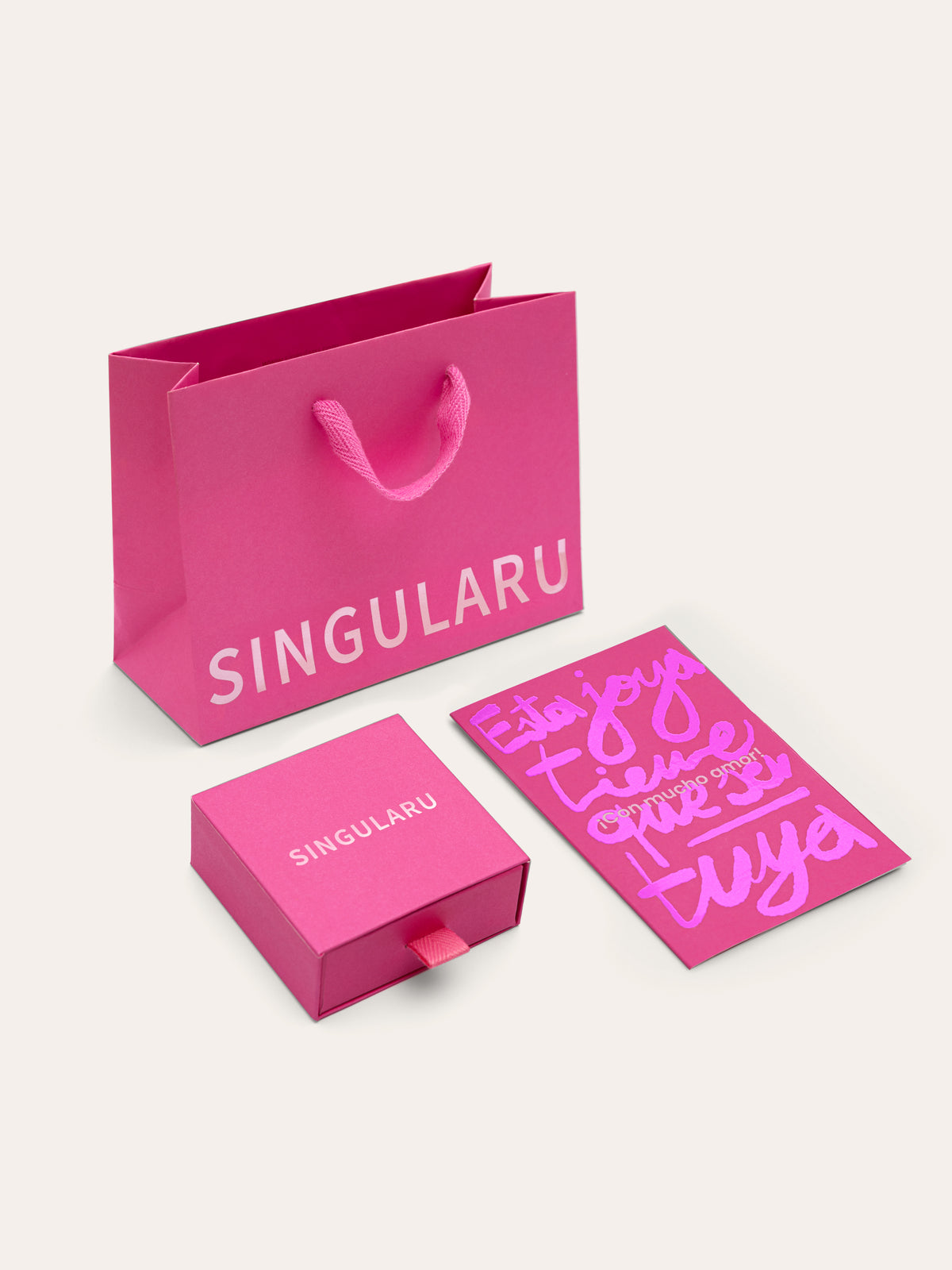 Kit d'emballage cadeau rose Ce bijou doit être à toi