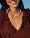 Guidance Necklace, Gold-Plated Steel