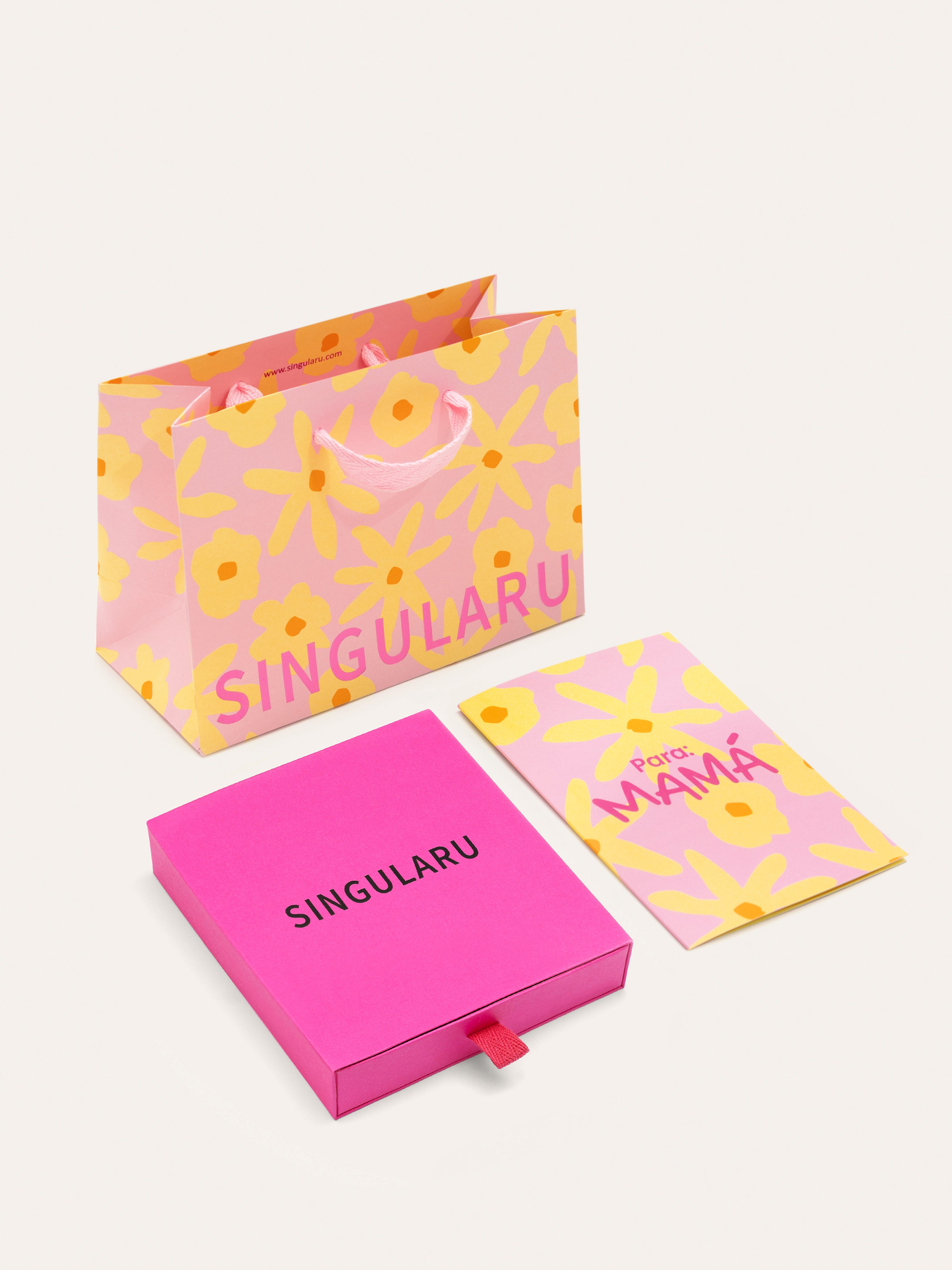 Kit Envoltorio Grande Flor Para Mamá