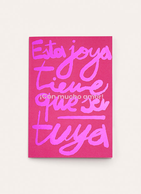 Esta Joya Tiene Que Ser Tuya Card