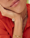 Charm Stellar Colors Plata Baño Oro
