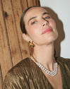 Collar Audrey Premium Acero Baño Oro