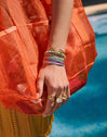 Pulsera Full Daylight Acero Baño Oro