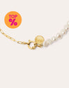 Colar Chic Pearl Aço Banho de Ouro