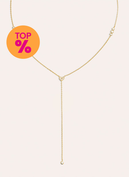 Colar In Love Banho de Ouro