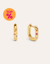 Pendientes Aro Starla Baño Oro
