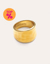 Anello My Ocean Acciaio Placcato Oro
