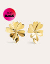 Flower Spring Gold Earrings