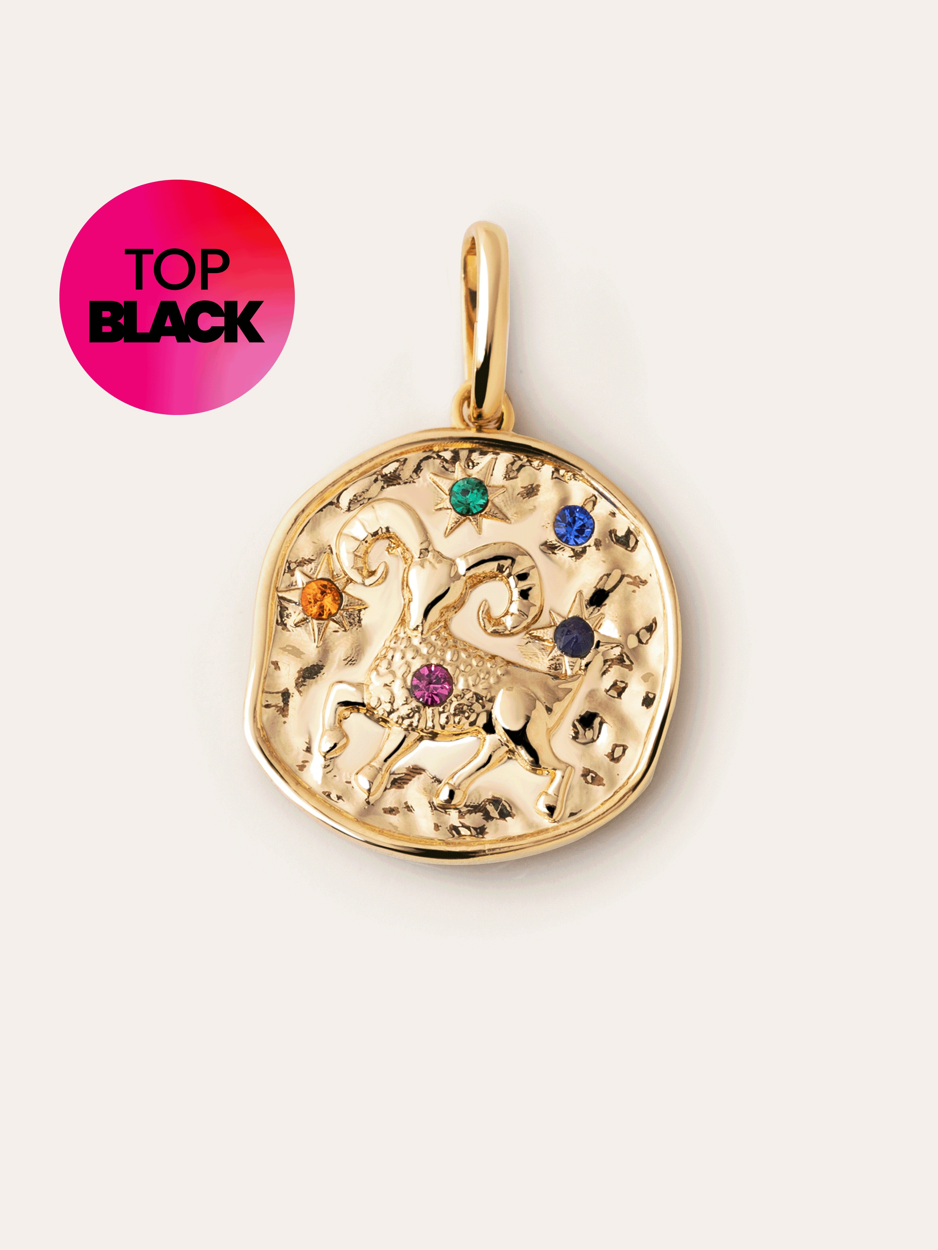 Organic Colors Zodiac Gold Charm