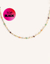 Crystals Colors Gold Necklace
