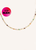 Crystals Colors Gold Necklace