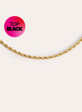 Cord Stainless Steel Gold Necklace