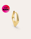 Point Gold Single Earring
