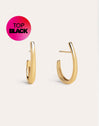 Aby Gold Hoop Earrings