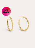 Lake Gold Hoop Earrings