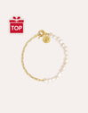 Chic Pearl Armband Edelstahl, vergoldet