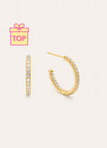 Scarlett S Gold Hoop Earrings