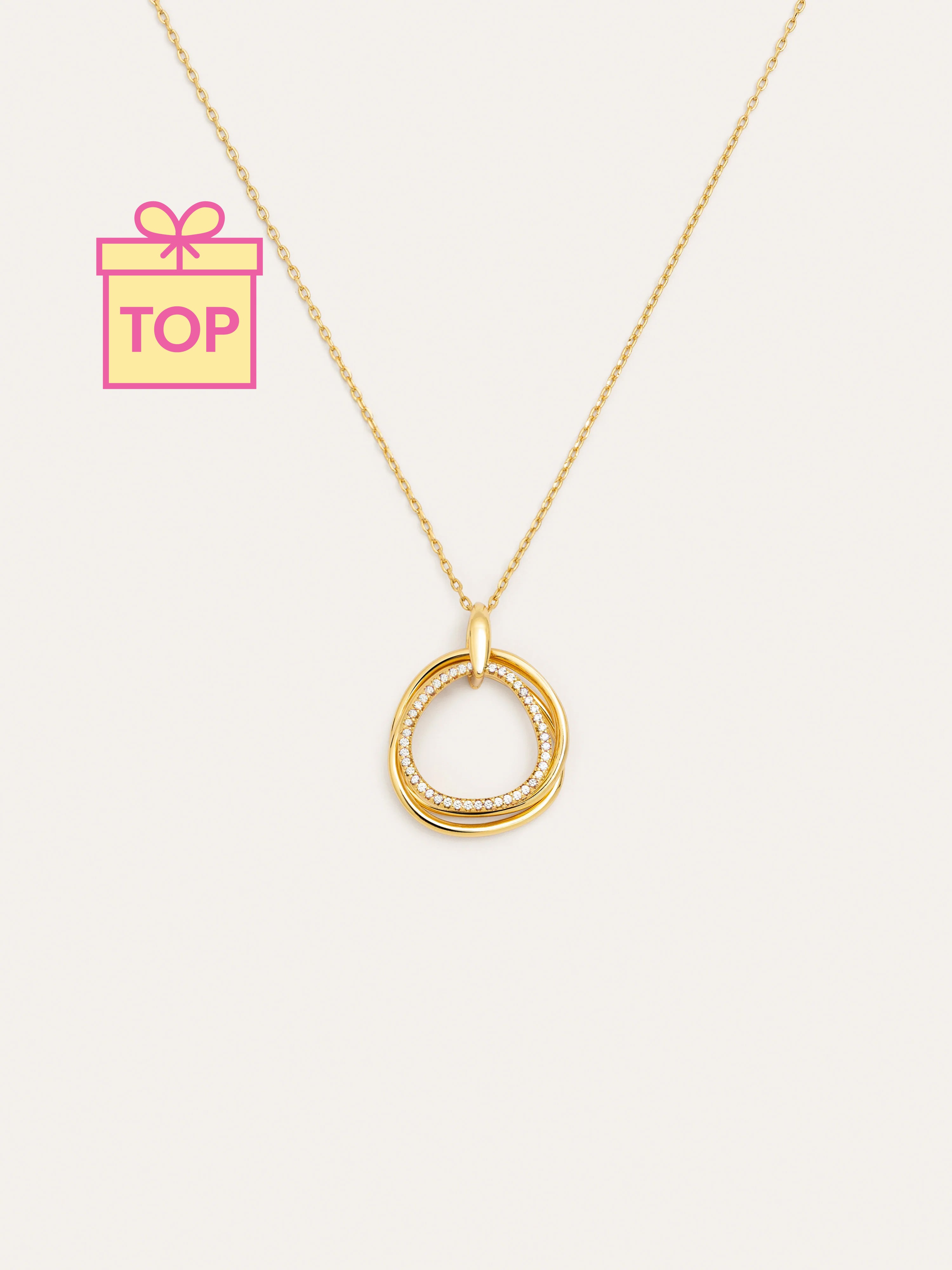 Collar Oria Baño Oro