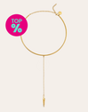 Choker Ítaca Acero Baño Oro