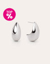 Raindrop Stainless Steel Earrings