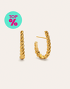 Tressia Gold Earrings 