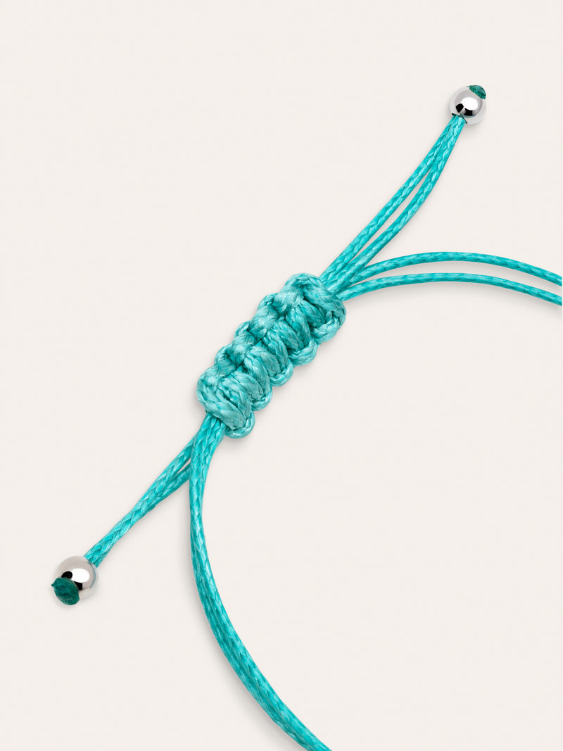 Pulseira Personalizada Dream Chic Emerald Prata