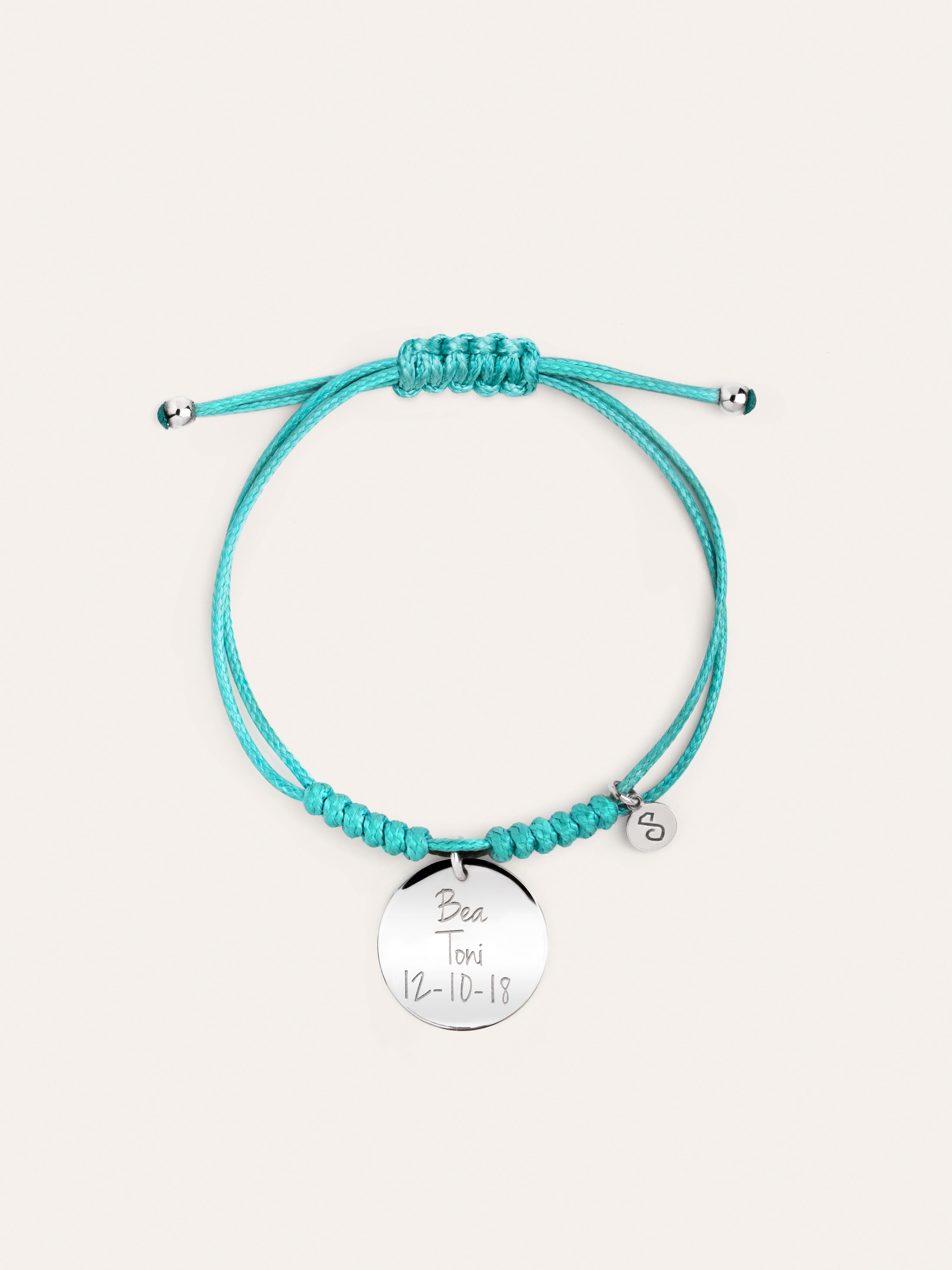 Pulsera Personalizada Dream Chic Emerald Plata