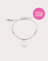 Pulseira Personalizada Dream Pink Prata