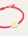 Pulseira Personalizada Moon Pôr do Sol Néon Aço Banhado a Ouro