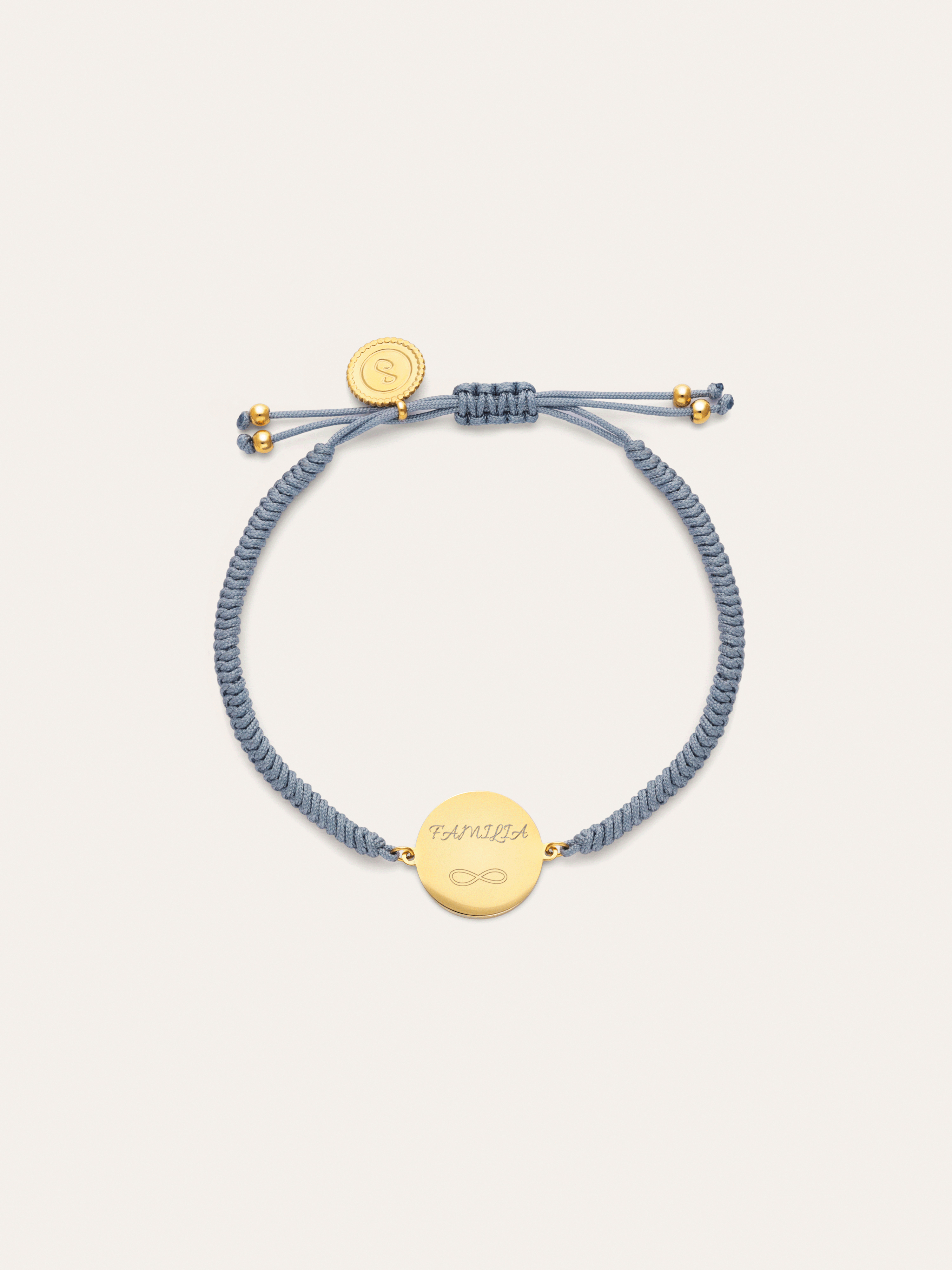 Pulseira personalizada Moon Marea em Aço com banho de Ouro