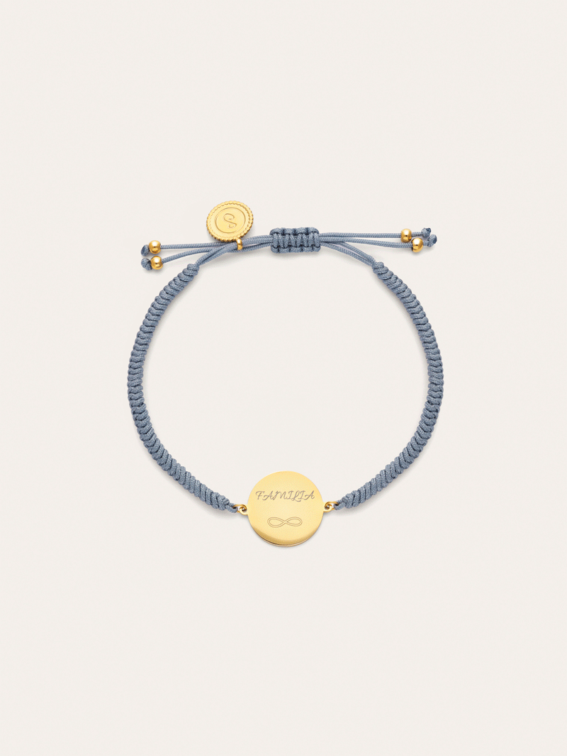 Pulseira personalizada Moon Marea em Aço com banho de Ouro