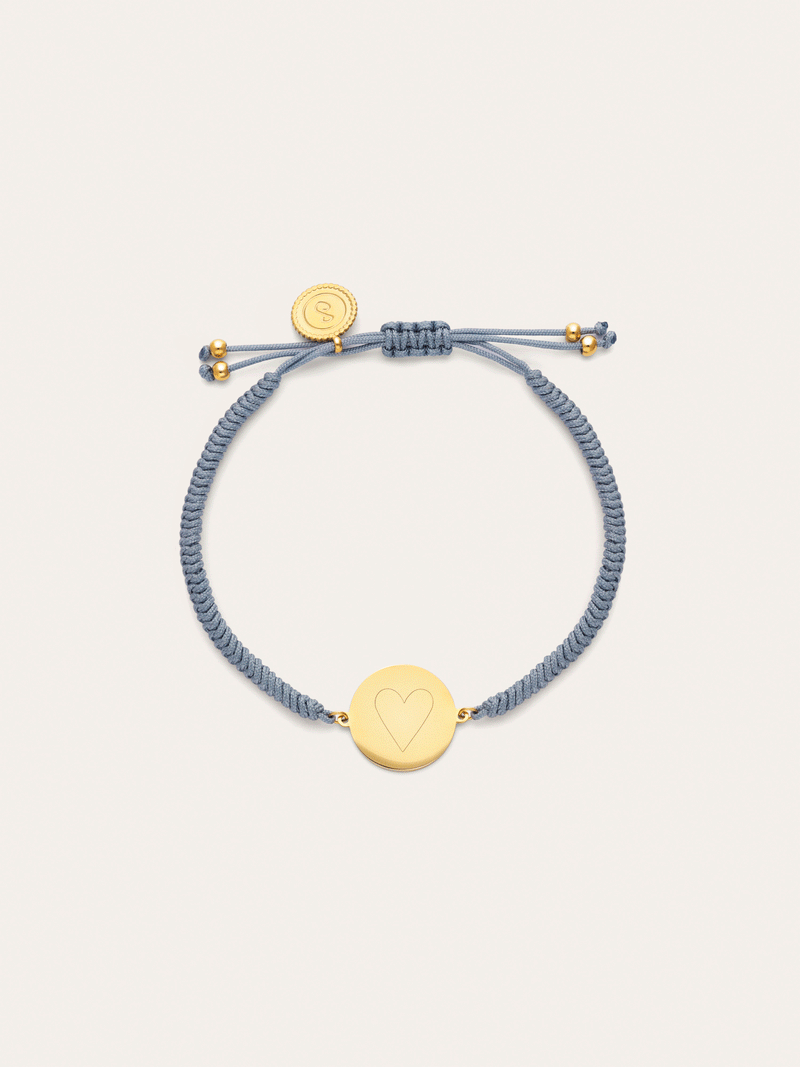 Pulseira personalizada Moon Marea em Aço com banho de Ouro