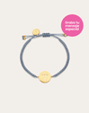 Pulseira personalizada Moon Marea em Aço com banho de Ouro