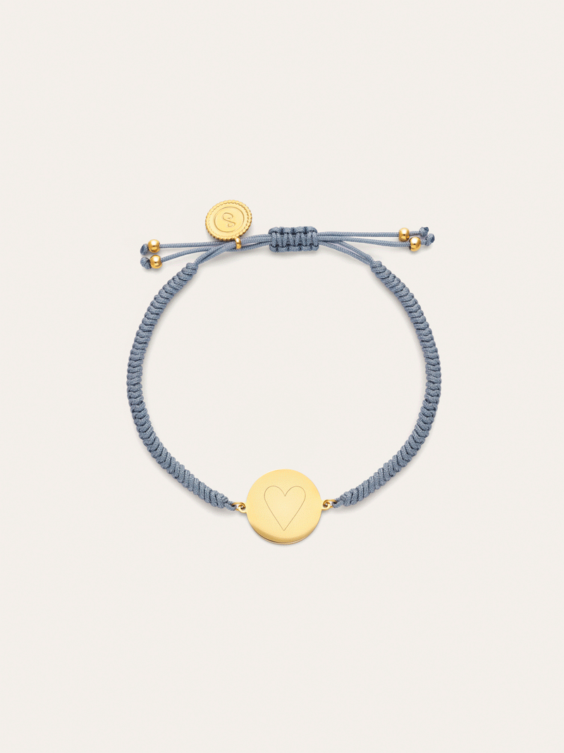 Pulseira personalizada Moon Marea em Aço com banho de Ouro