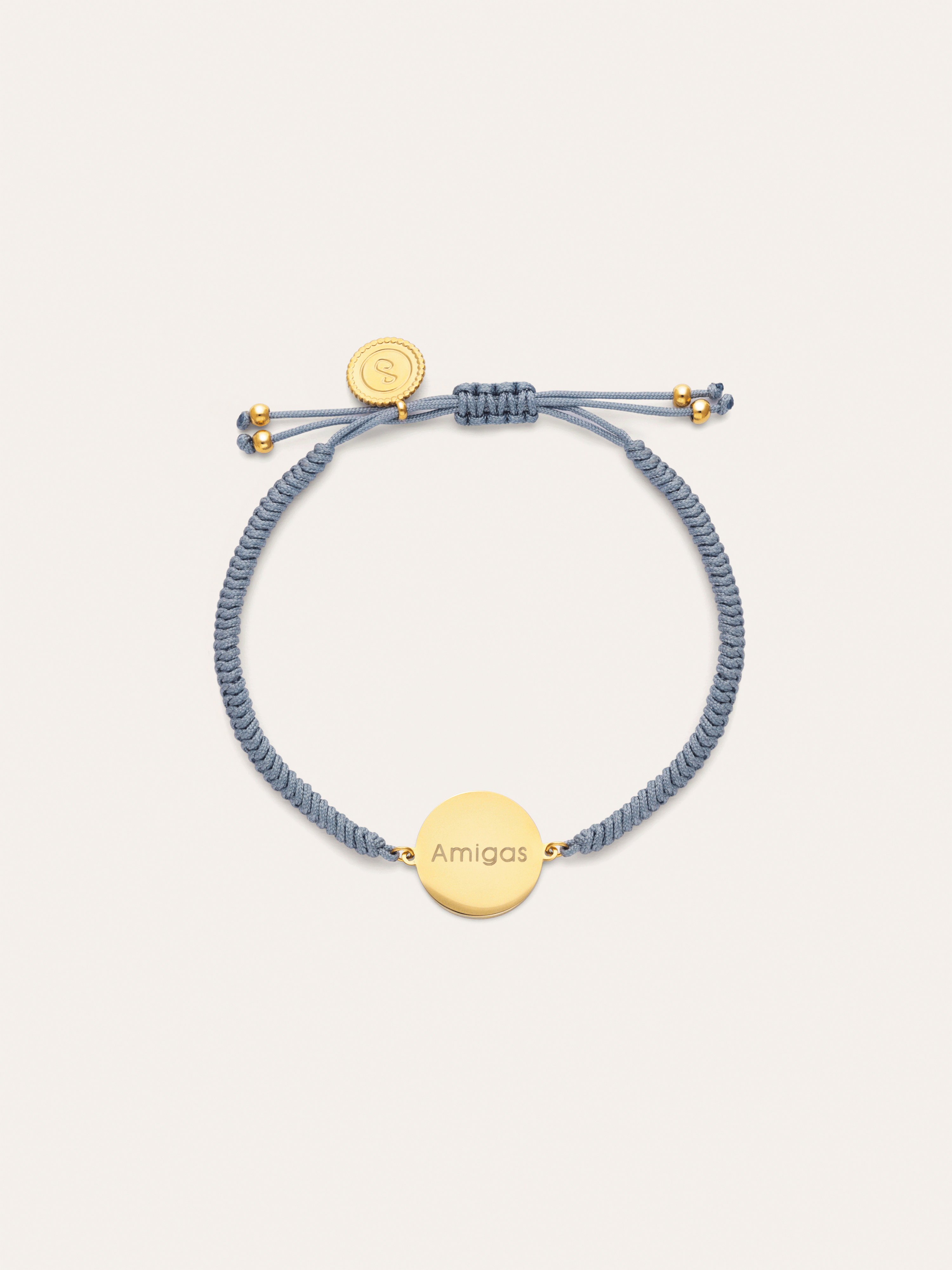 Pulseira personalizada Moon Marea em Aço com banho de Ouro