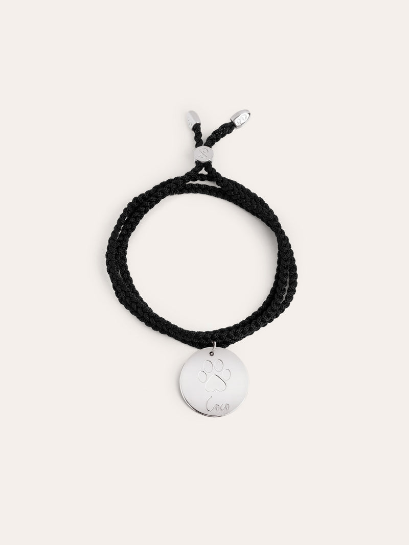 Pulseira Personalizada Pegada Prata