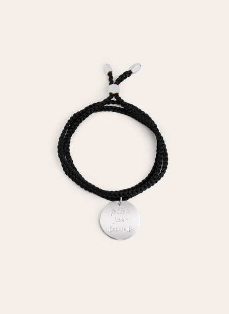 Dream Personalized Black Bracelet