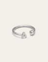 Anello Personalizzato Letter Spark Acciaio