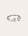 Anello Personalizzato Letter Spark Acciaio