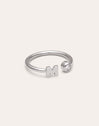 Anello Personalizzato Letter Spark Acciaio